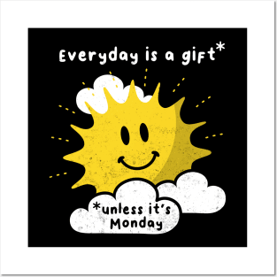 Funny Monday Joke, Sun Sarcasm, Work Humor, Birthday Posters and Art